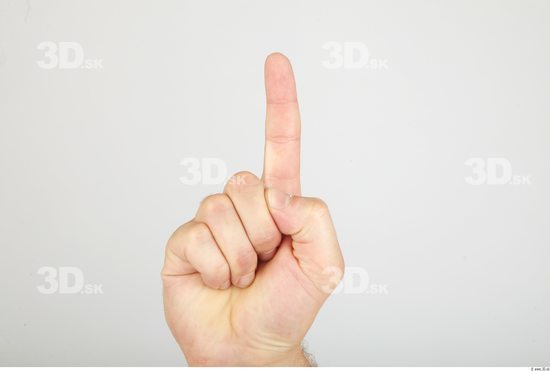 Fingers Whole Body Man Casual Average Studio photo references