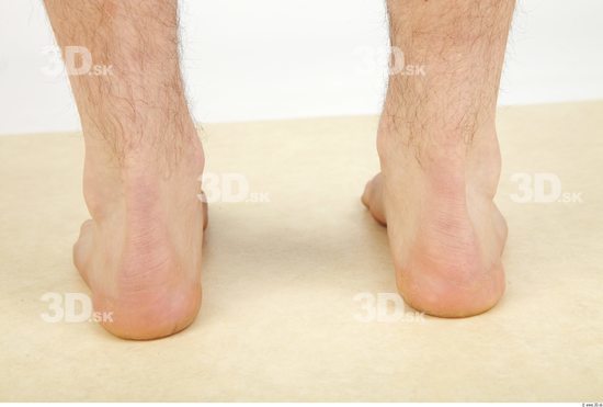 Foot Whole Body Man Nude Casual Average Studio photo references