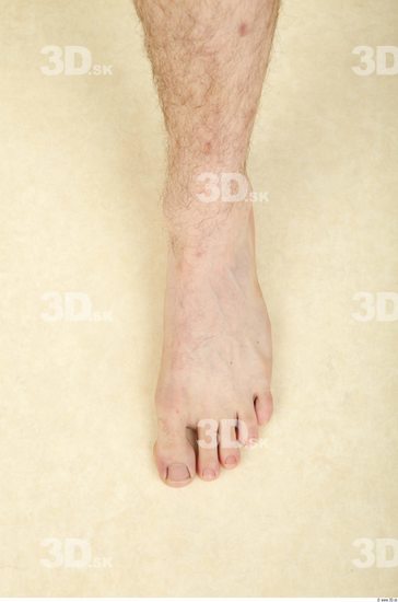 Foot Whole Body Man Nude Casual Average Studio photo references