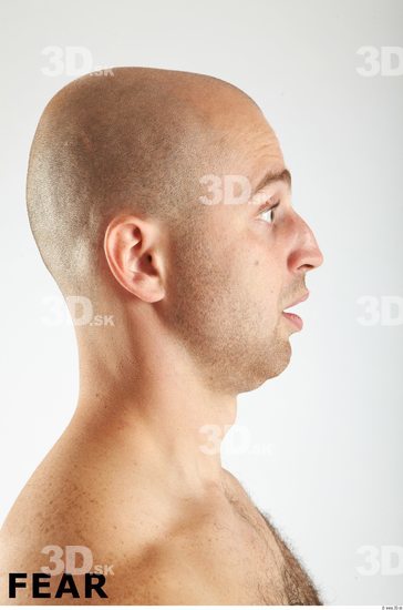 Face Emotions Man White Average Bald