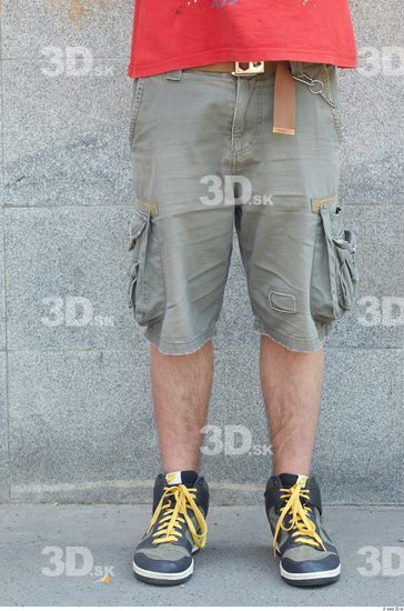 Leg Head Man Casual Shorts Athletic Average Street photo references