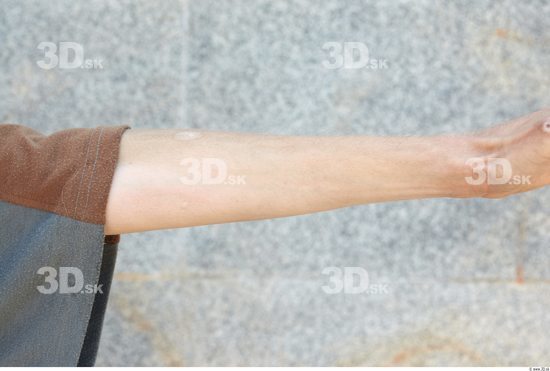 Forearm Man White Nude Slim