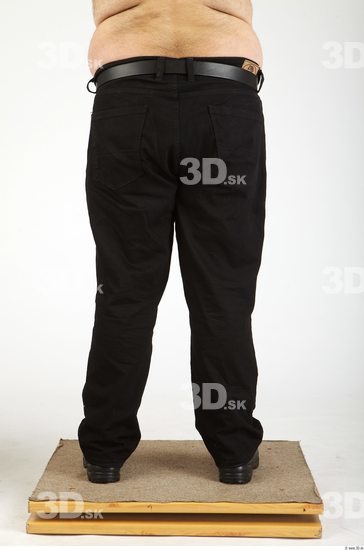 Leg Whole Body Man Casual Trousers Overweight Studio photo references