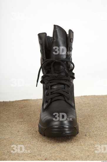 Whole Body Man Casual Boot Overweight Studio photo references