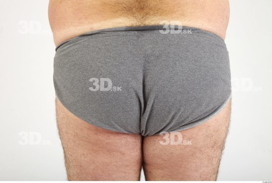 Whole Body Bottom Man Casual Underwear Pants Overweight Studio photo references