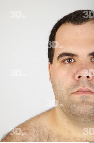 Face Whole Body Man Casual Overweight Studio photo references