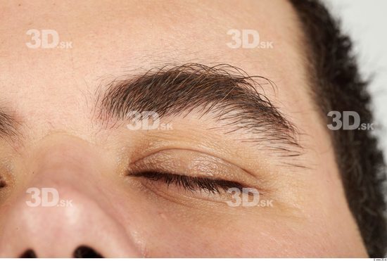 Eye Whole Body Man Casual Overweight Studio photo references