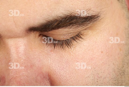 Eye Whole Body Man Casual Overweight Studio photo references