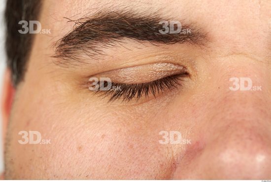 Eye Whole Body Man Casual Overweight Studio photo references