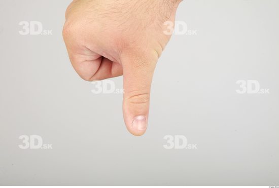 Fingers Whole Body Man Casual Overweight Studio photo references