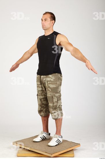 Whole Body Man Animation references Sports Athletic Studio photo references