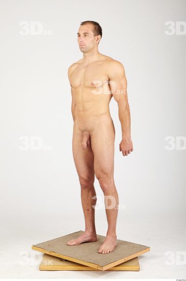 Whole Body Man Animation references Nude Sports Athletic Studio photo references