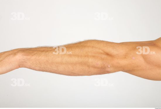 Forearm Whole Body Man Nude Sports Athletic Studio photo references