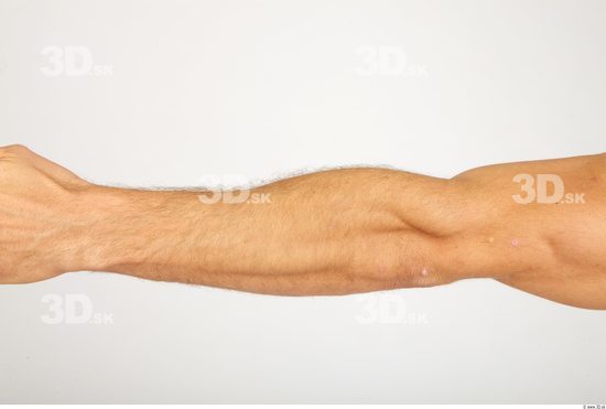 Forearm Whole Body Man Nude Sports Athletic Studio photo references