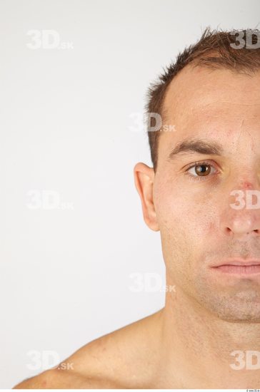 Face Whole Body Man Animation references Sports Athletic Studio photo references