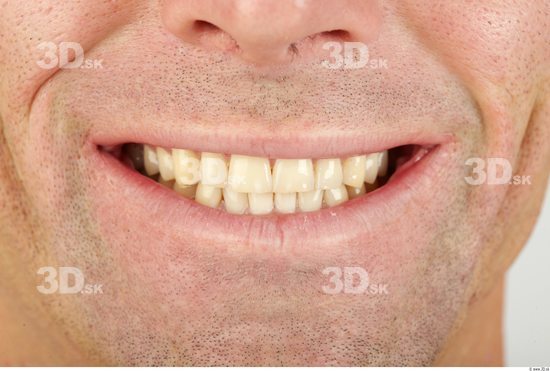 Whole Body Teeth Man Sports Athletic Studio photo references