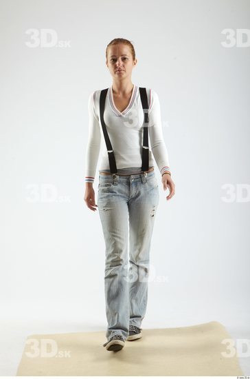 Whole Body Woman Animation references White Casual Slim