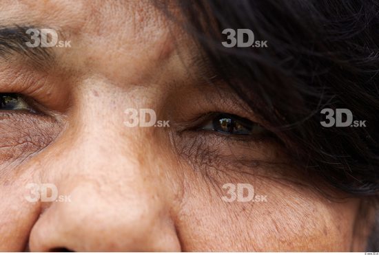 Head Woman White Chubby Overweight Street photo references