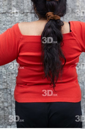 Head Woman White Chubby Overweight Street photo references