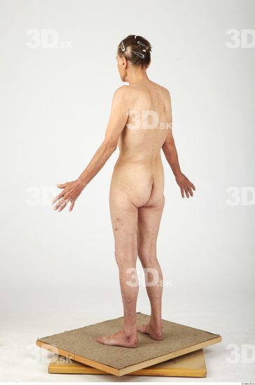 Whole Body Woman Nude Slim Studio photo references