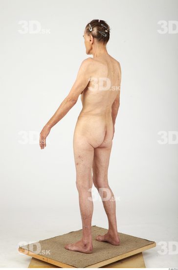 Whole Body Woman Nude Slim Studio photo references