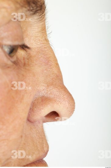 Nose Whole Body Woman Slim Studio photo references