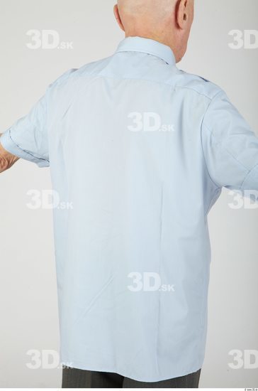 and more Upper Body Whole Body Man Formal Shirt Chubby Studio photo references