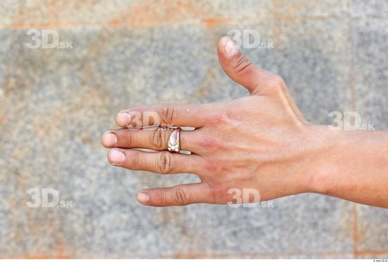 Hand Head Man Woman White Jewel Slim Chubby Street photo references