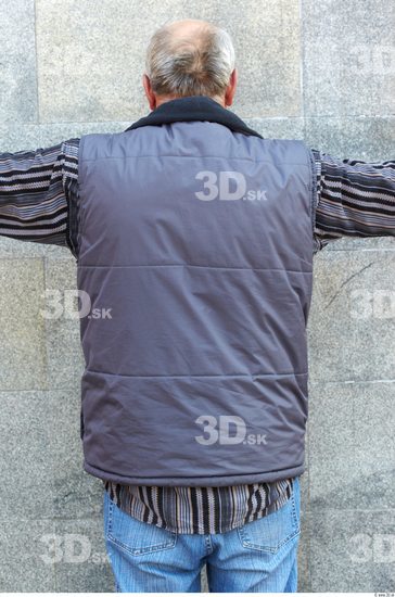 Upper Body Head Man Casual Vest Average Overweight Street photo references