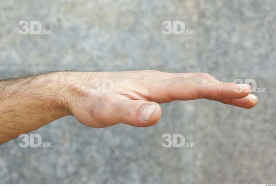 Hand Head Man Average Street photo references