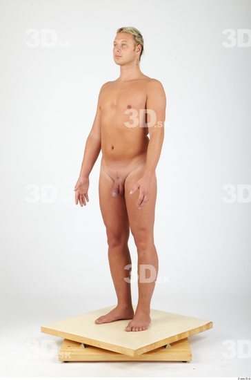 Whole Body Man Nude Casual Chubby Studio photo references