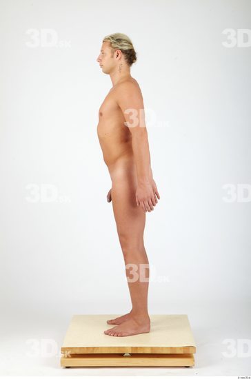 Whole Body Man Nude Casual Chubby Studio photo references