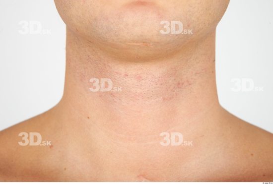 Neck Whole Body Man Nude Casual Chubby Studio photo references