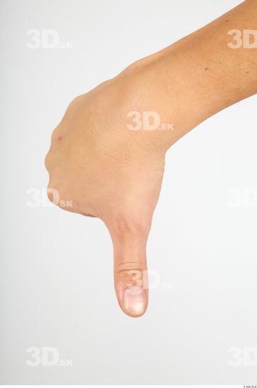 Fingers Whole Body Man Casual Chubby Studio photo references