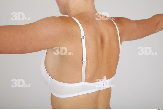 Whole Body Back Woman Underwear Formal Bra Slim Studio photo references