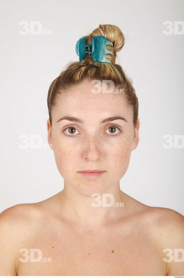 Whole Body Head Woman Formal Slim Studio photo references