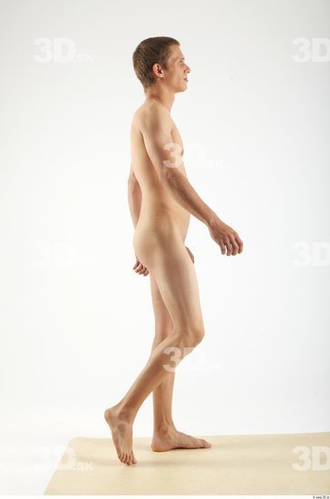 Whole Body Man Other White Casual Slim Studio photo references