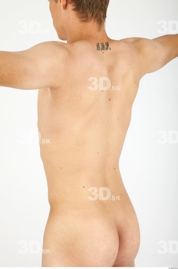 Upper Body Whole Body Man Nude Casual Slim Studio photo references