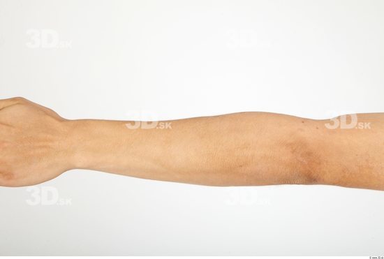 Forearm Whole Body Man Nude Casual Slim Studio photo references