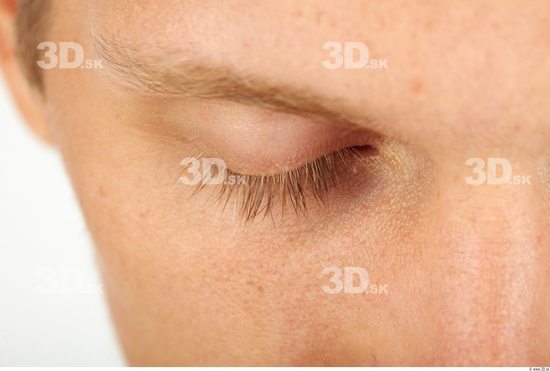 Eye Whole Body Man Casual Slim Studio photo references