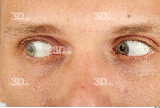 Eye Whole Body Man Casual Slim Studio photo references