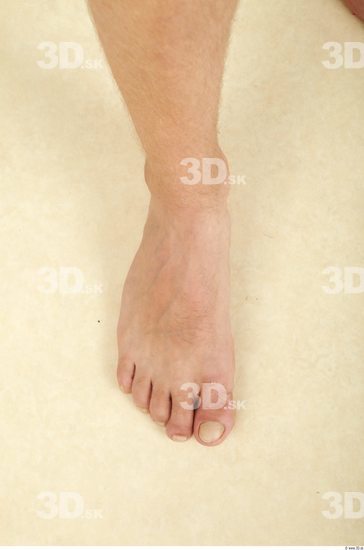 Foot Whole Body Man Nude Casual Slim Studio photo references