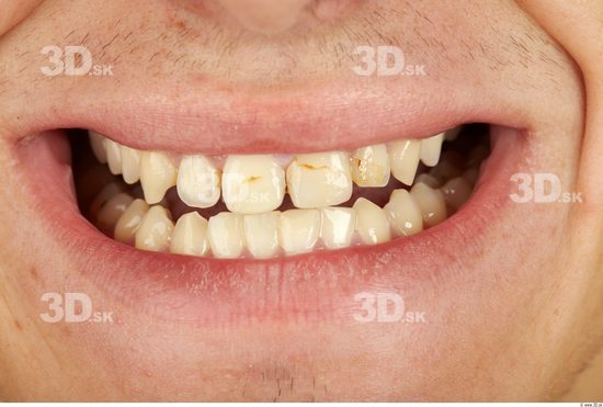 Whole Body Teeth Man Casual Athletic Studio photo references