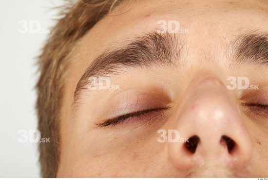 Eye Whole Body Man Casual Athletic Studio photo references