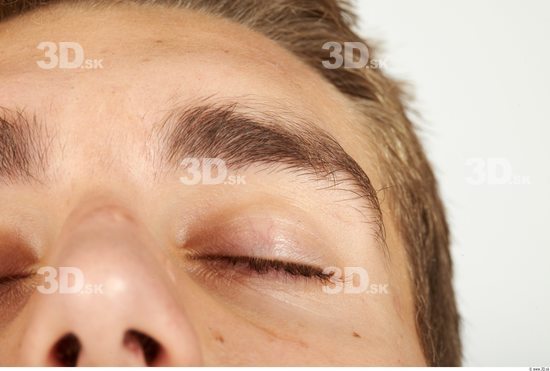 Eye Whole Body Man Casual Athletic Studio photo references