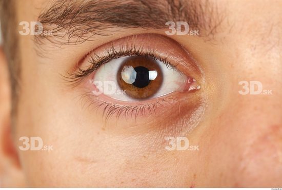 Eye Whole Body Man Casual Athletic Studio photo references