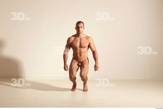 Whole Body Man Fighting poses Animation references Nude Athletic Studio photo references