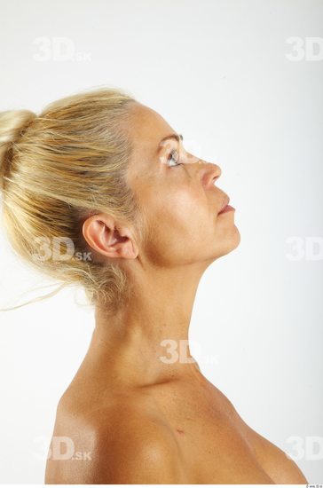 Head Woman Animation references White Athletic Wrinkles