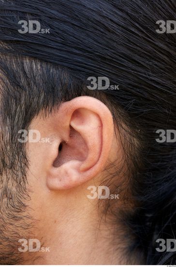 Ear Head Man Slim Street photo references