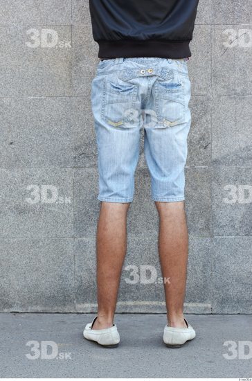 Leg Head Man Casual Shorts Slim Street photo references